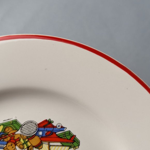 Cuthbertson American Christmas Tree Six Plates Bread Butter And Salad Mixed Lot - Picture 10 of 10